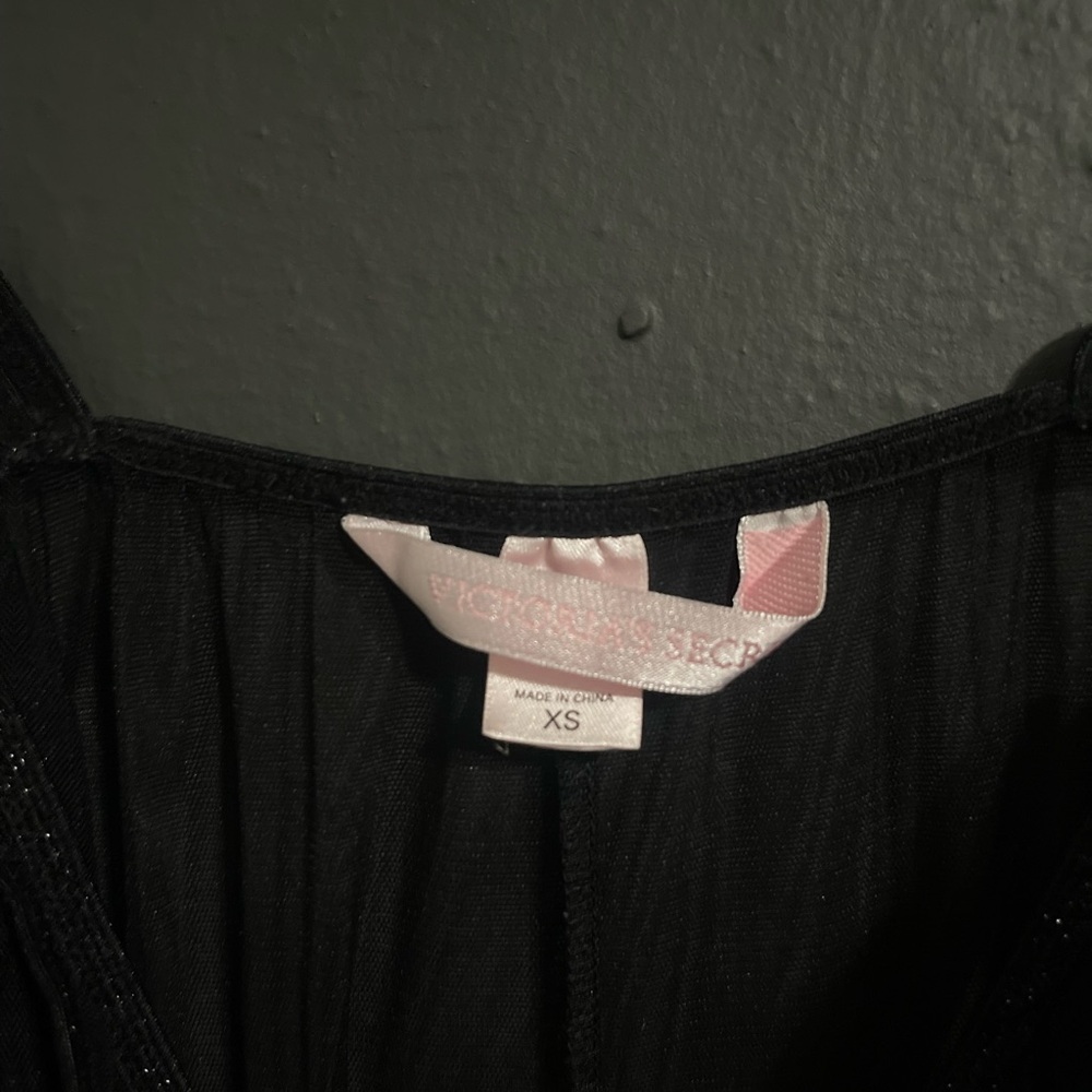 Victoria's Secret Black Sheer slip - XS